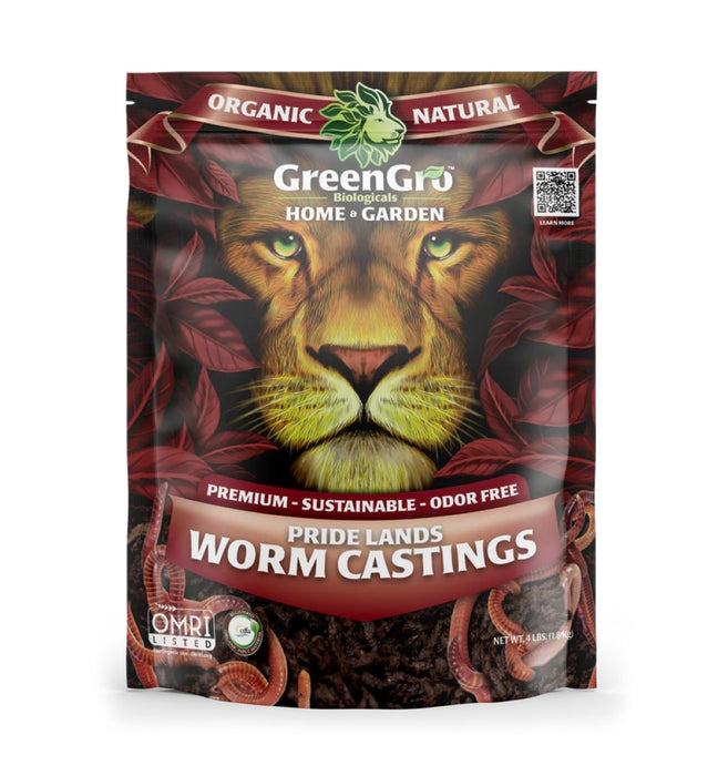 Pride Lands Worm Castings - OMRI Listed