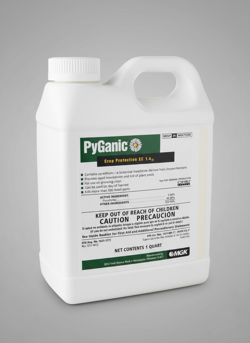 PyGanic Crop Protection EC 1.4% - OMRI Listed