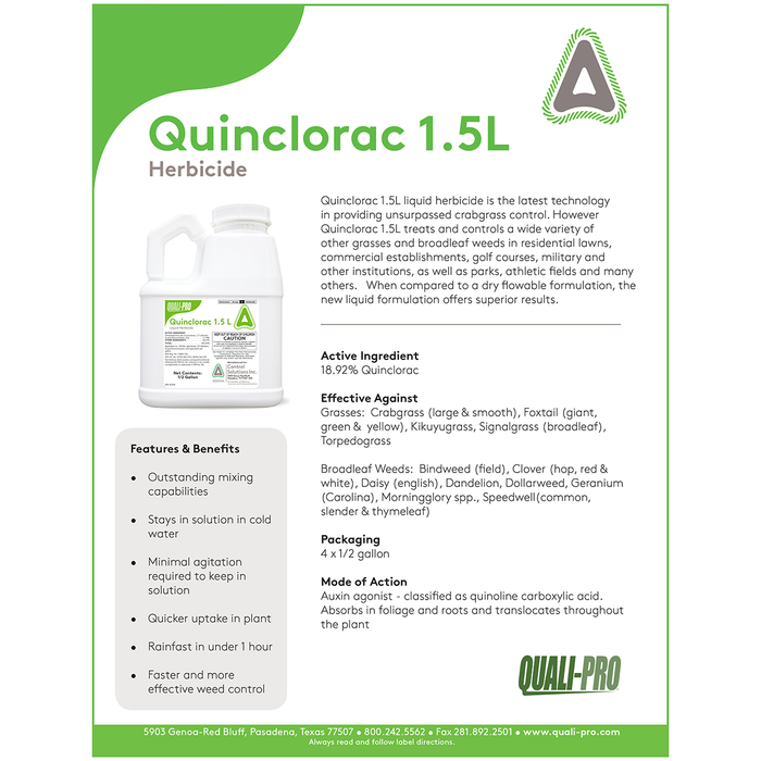 Quinclorac 1.5 L Herbicide