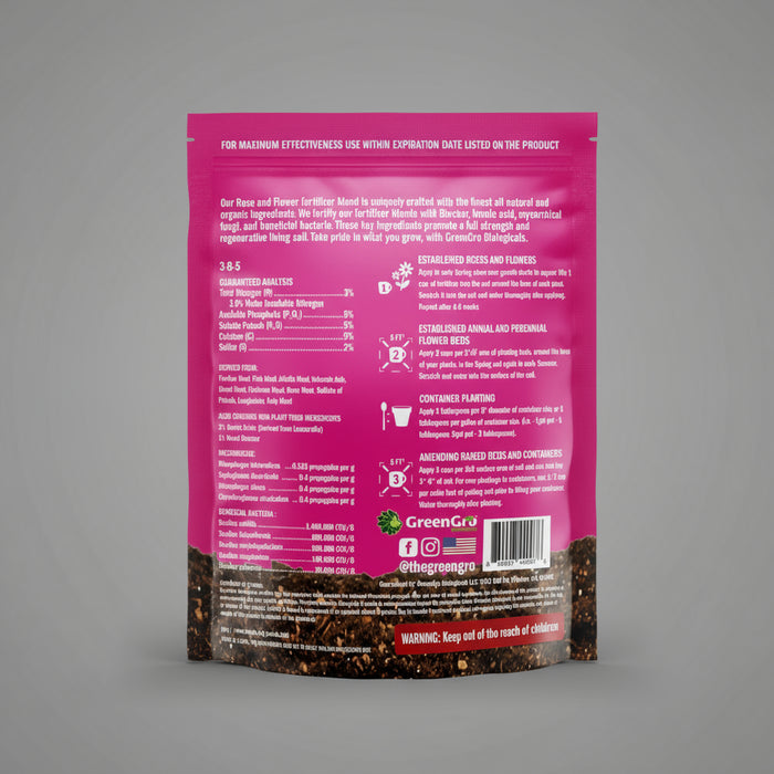 Rose & Flower Fertilizer - OMRI Listed