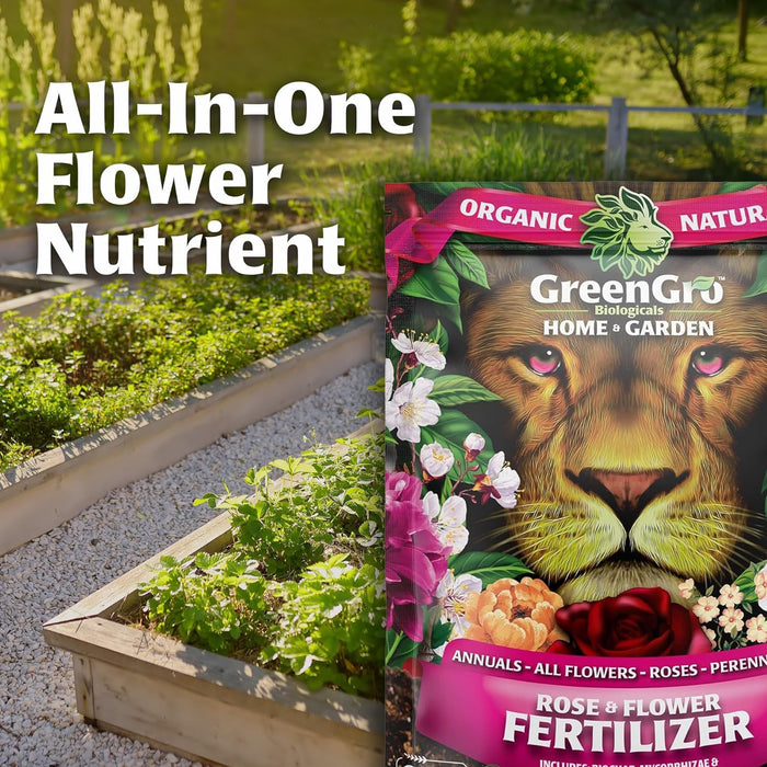Rose & Flower Fertilizer - OMRI Listed