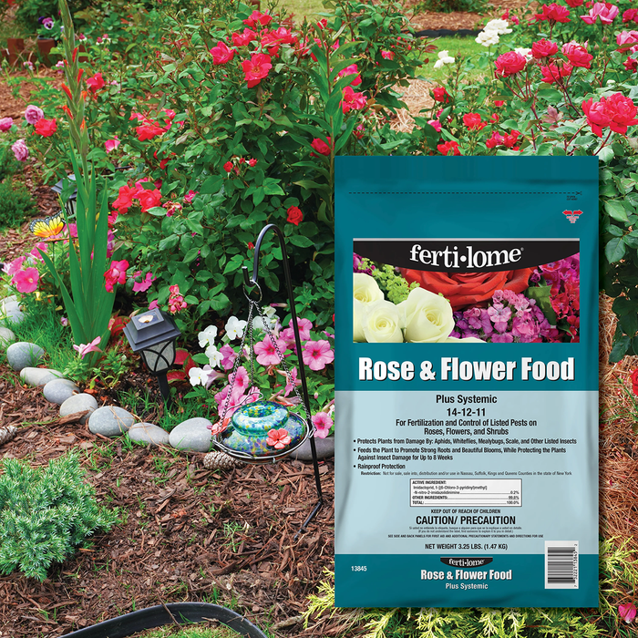 Ferti-lome Rose and Flower Food Plus Systemic 14-12-11