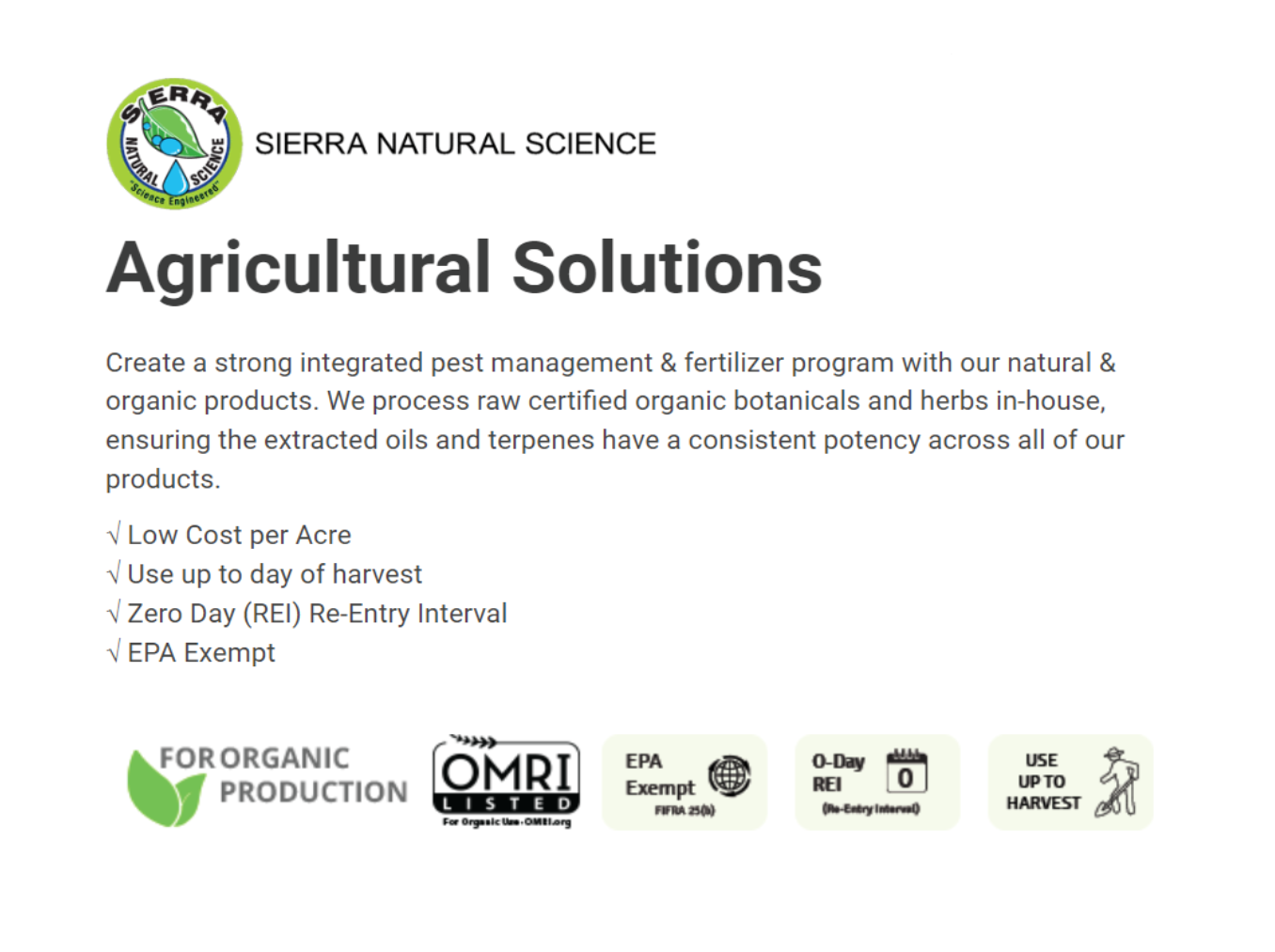 DC+ AG Disease & Fungal Control - OMRI Listed - 2.5 Gallons