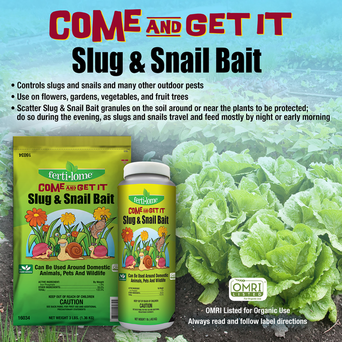 Ferti-lome Come and Get It Slug and Snail Bait