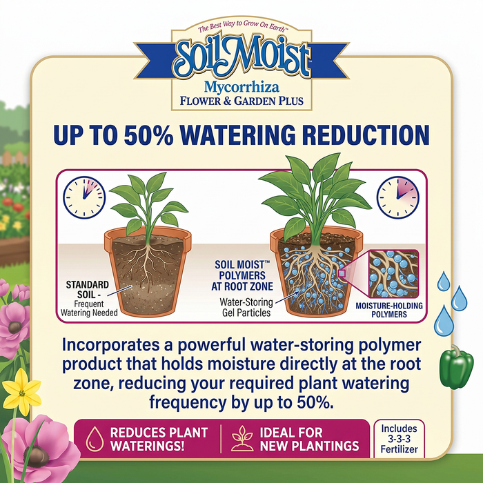 Soil Moist Mycorrhiza Flower & Garden Plus