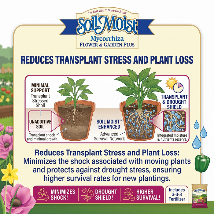 Soil Moist Mycorrhiza Flower & Garden Plus