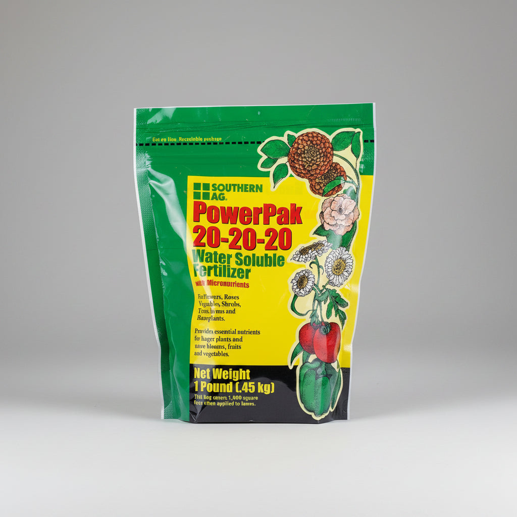 water soluble fertilizer for plants PowerPak Water Soluble Fertilizer 20-20-20 — HomeandGardenSupply.com