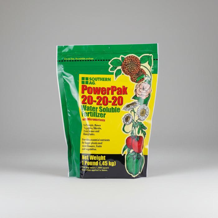 PowerPak Water Soluble Fertilizer 20-20-20
