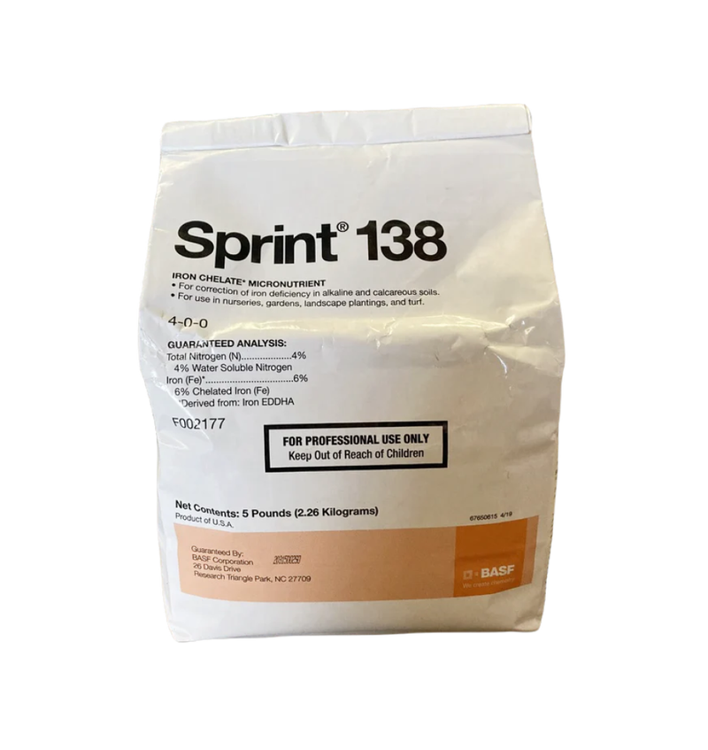 Sprint 138 Chelated Iron 6%