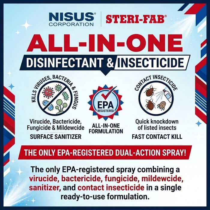 Steri-Fab Sanitizer Disinfectant Insecticide