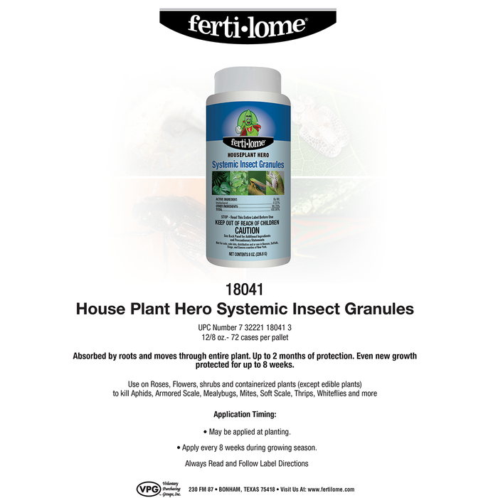 Ferti-lome Systemic Insect Granules
