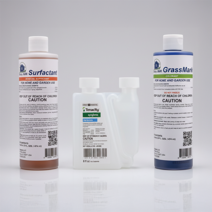 Tenacity Herbicide with Dye and Surfactant Kit