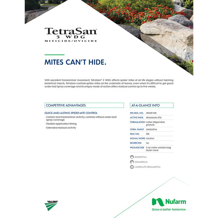 Tetrasan 5 WDG Miticide