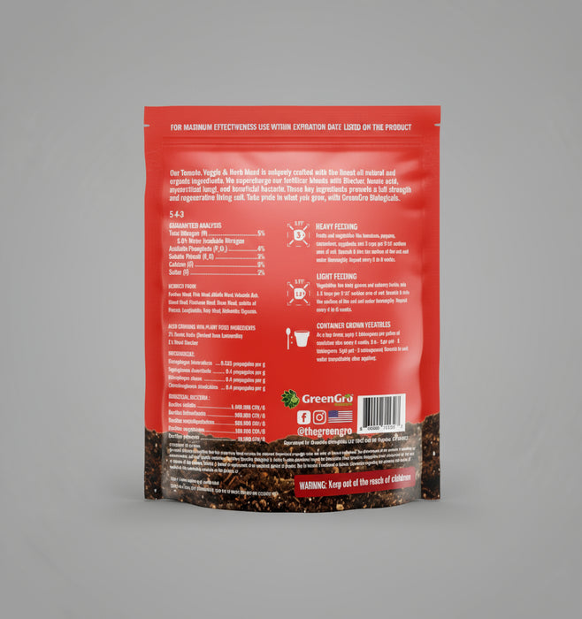 Tomato, Veggie, & Herb Fertilizer - OMRI Listed