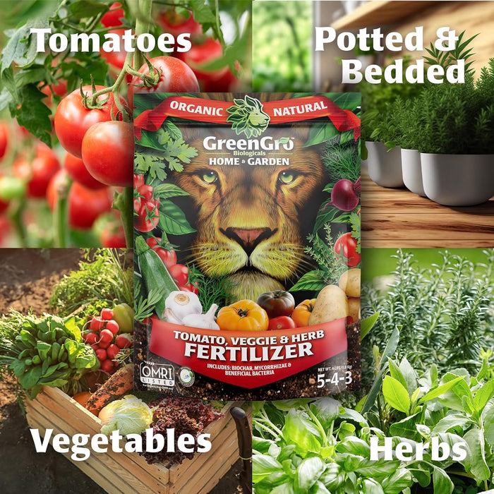 Tomato, Veggie, & Herb Fertilizer - OMRI Listed
