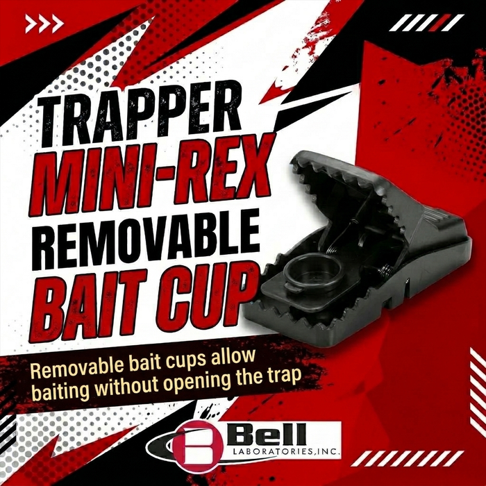 Trapper Mini-Rex Mouse Snap Trap