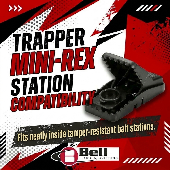 Trapper Mini-Rex Mouse Snap Trap