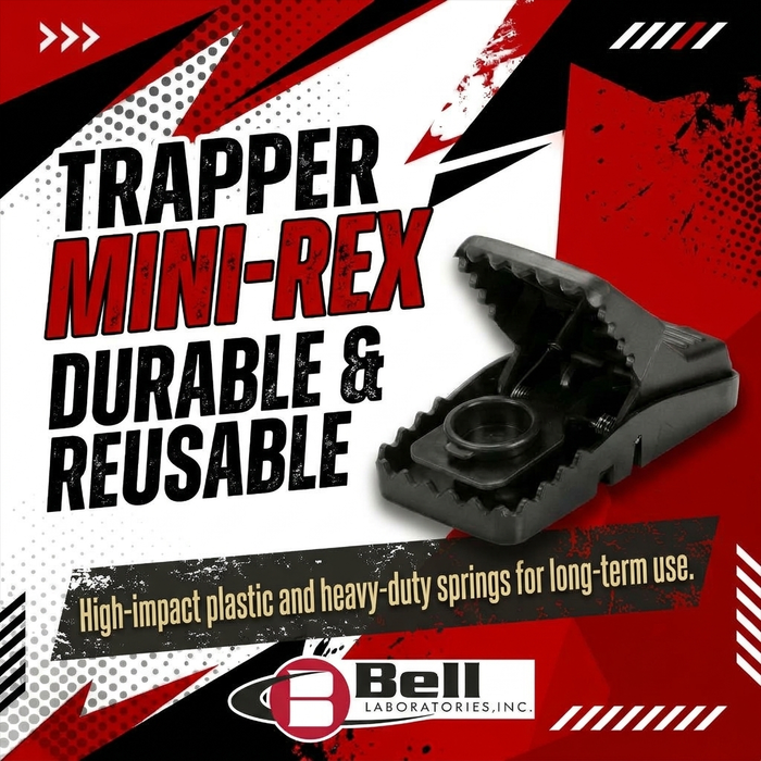 Trapper Mini-Rex Mouse Snap Trap