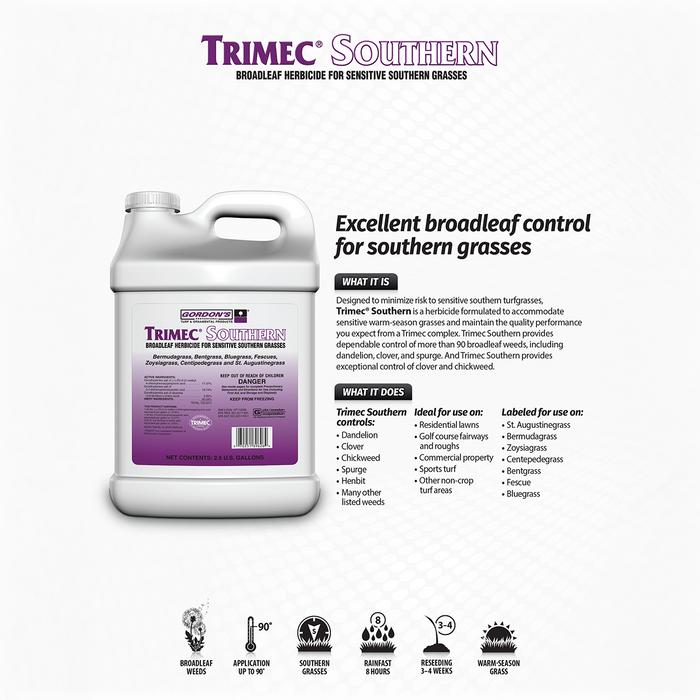 trimec herbicides Trimec Southern Broadleaf Herbicide — HomeandGardenSupply.com