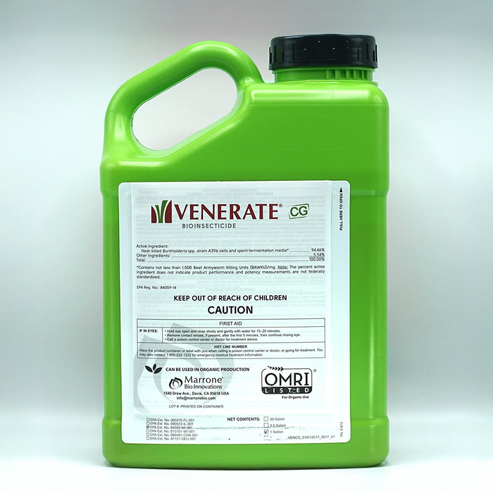Venerate CG Bioinsecticide- OMRI Listed