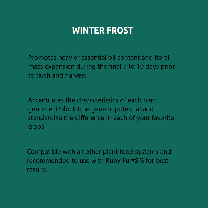 Winter Frost Ripening Solution