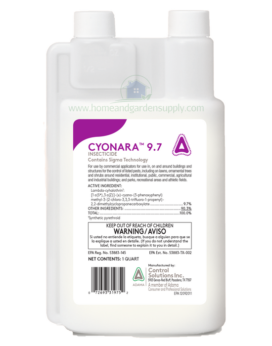 Cyonara 9.7 Insecticide