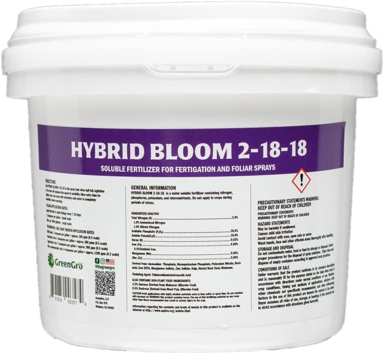 Hybrid Bloom 2-18-18 Fertilizer