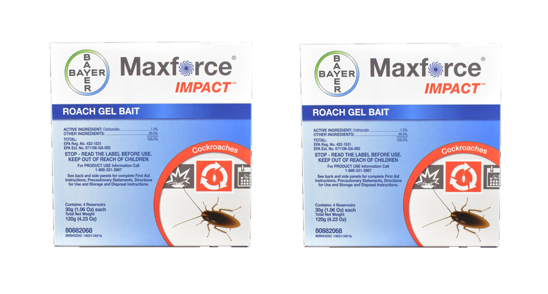 Maxforce Impact Roach Gel Bait – 30 Gram Reservoir Clothianidin