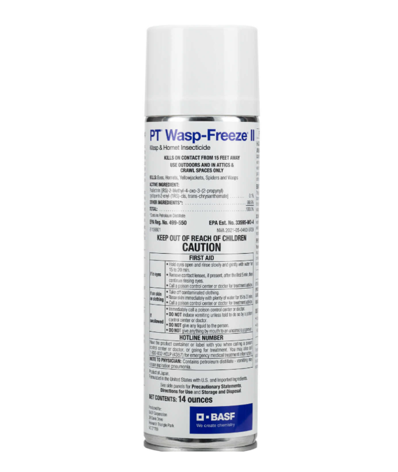 PT Wasp-Freeze II Wasp and Hornet Insecticide Spray