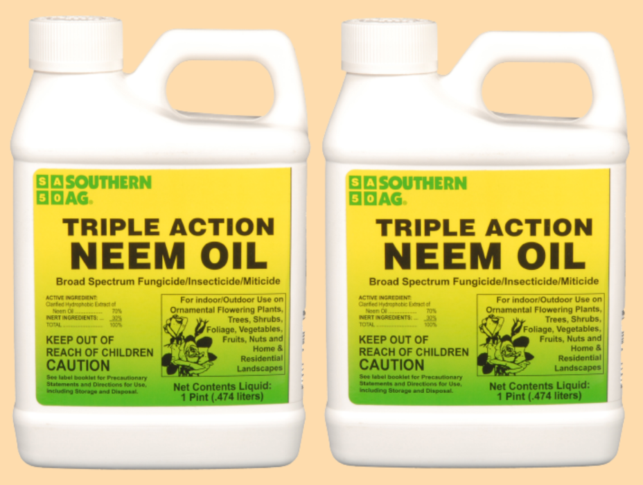 Triple Action Neem Oil Fungicide/Insecticide/Miticide- OMRI Listed