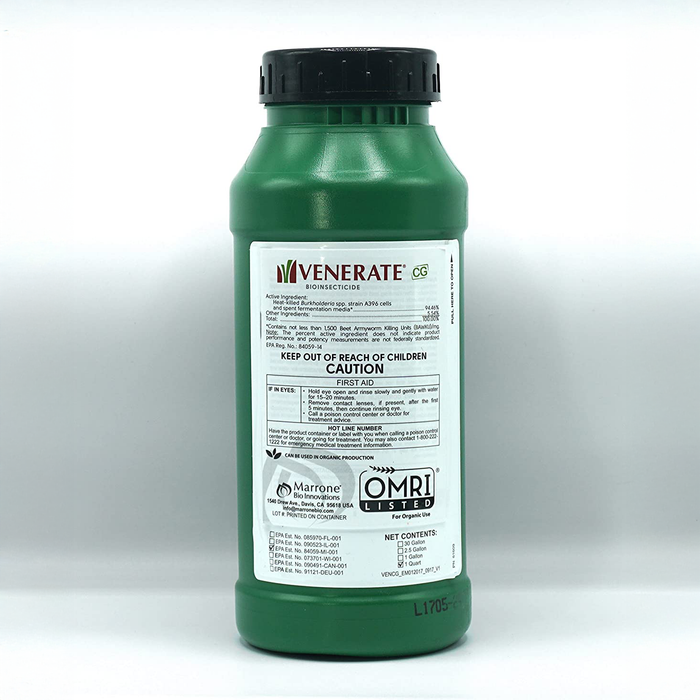 Venerate CG Bioinsecticide- OMRI Listed