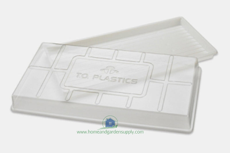 T.O. Plastics 1020 Clear Plastic Humidity Domes