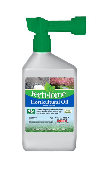 Ferti-lome Horticultural Oil RTS Natural Insecticide - OMRI Listed