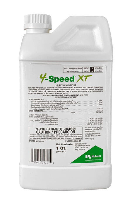 4-Speed XT Post-Emergent Herbicide