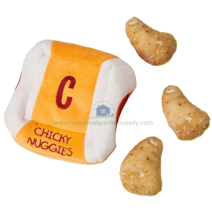 Cosmo Plush Chicken Nugget Puzzle Toy 6"