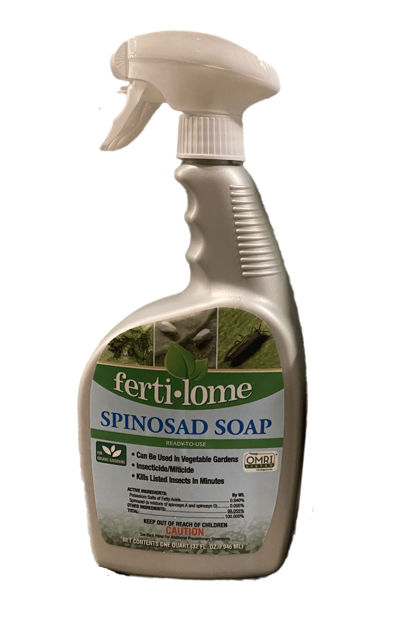 Ferti-lome Spinosad Soap RTU Insecticide and Fungicide- OMRI Listed