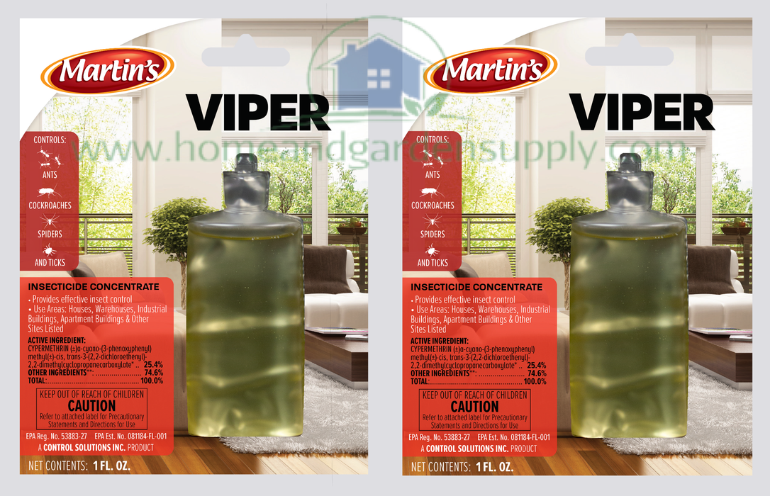 viper herbicide Martin's Viper Insecticide Concentrate