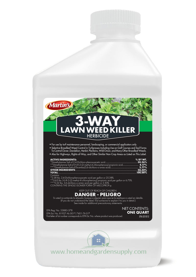 Martin's 3-Way Lawn Weed Killer Herbicide