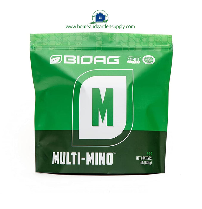 BioAg Multi-Mino Organic Amino Acid Complexed Micronutrient Fertlizer- OMRI Listed