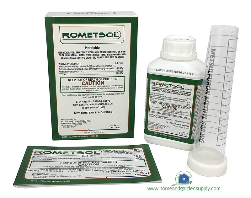Rometsol Herbicide for Post-Emergent Weeds and Brush