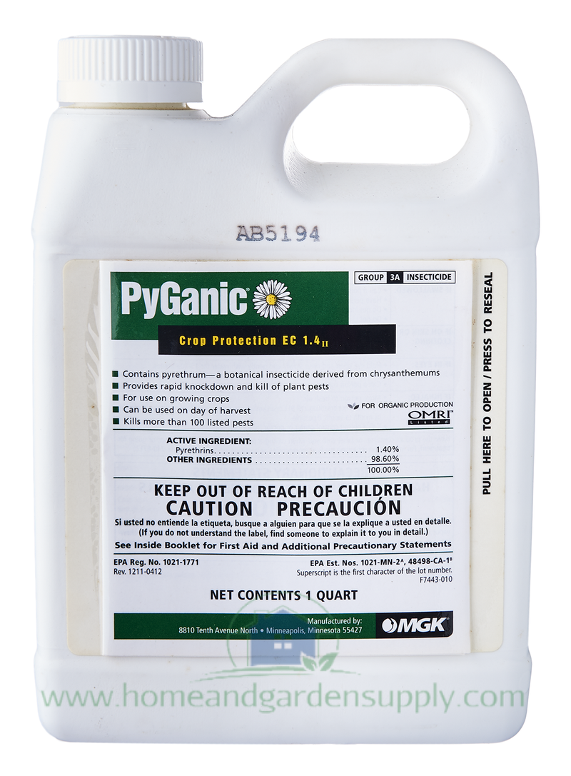 Pyganic Crop Protection EC 1.4- OMRI Listed