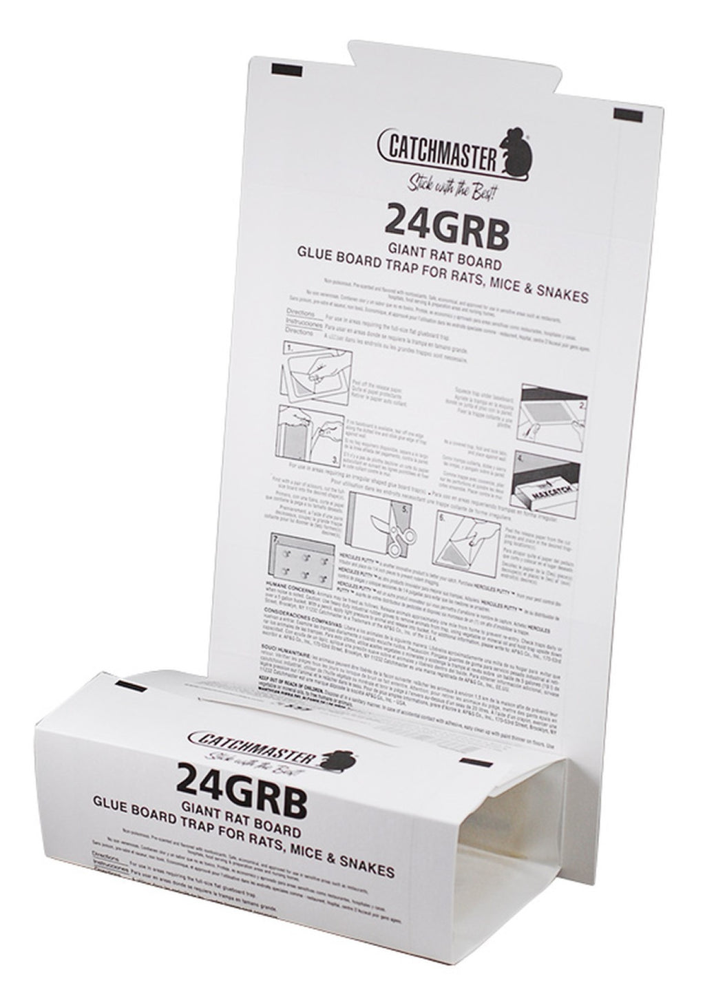 24GRB GIANT RAT GLUE BOARD - 24/PK