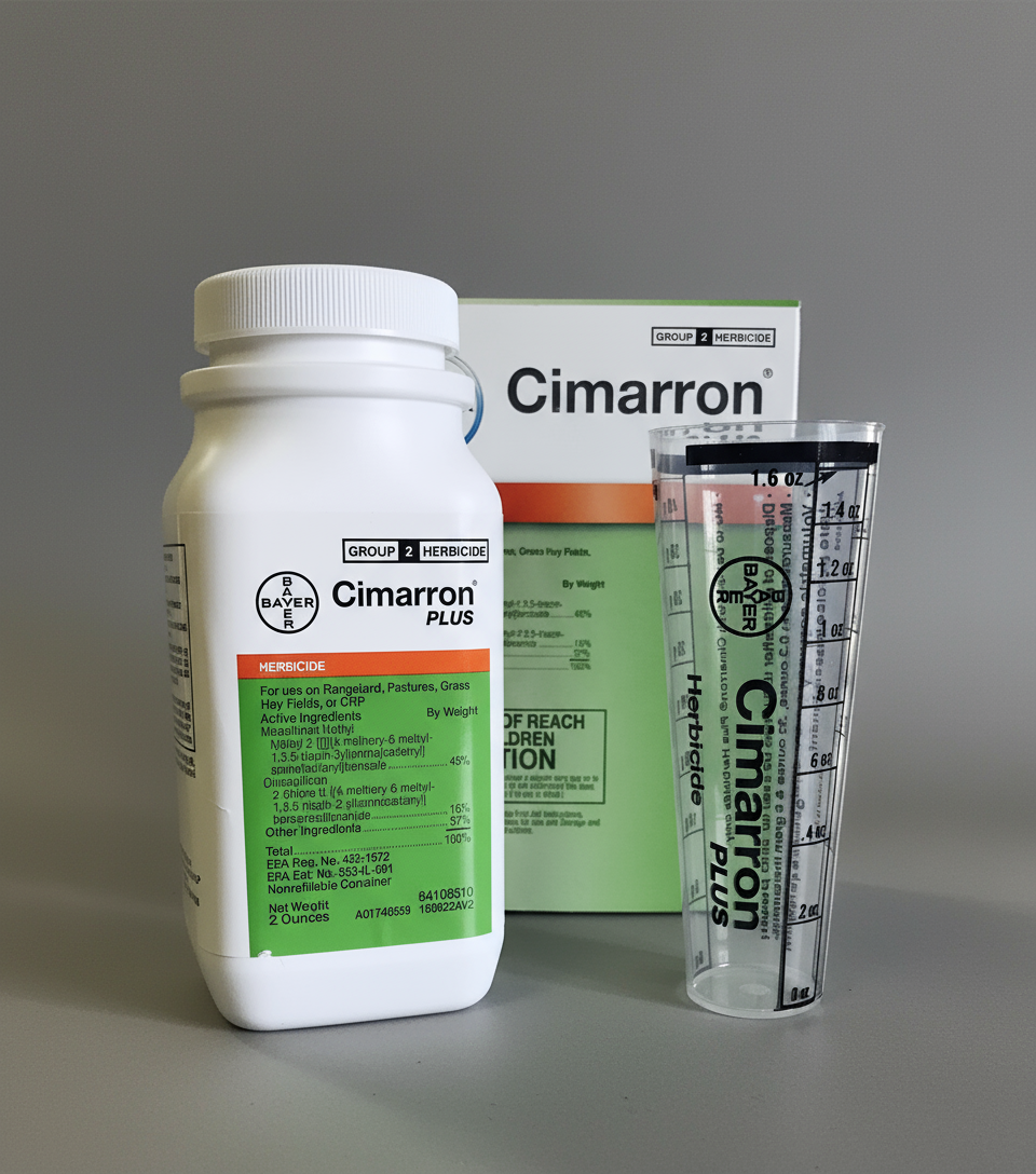 Envu | Cimarron Plus Pre/Post-Emergent Herbicide 2 oz bottle