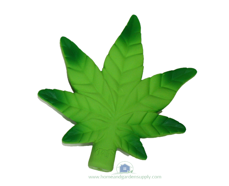 Multipet Latex Hemp Leaf Toy 6"