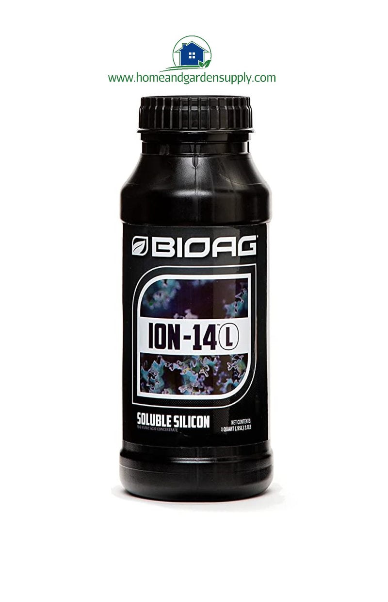 BioAg Ion 14 L - Liquid Soluble Silicon with Humic Acid- OMRI Listed