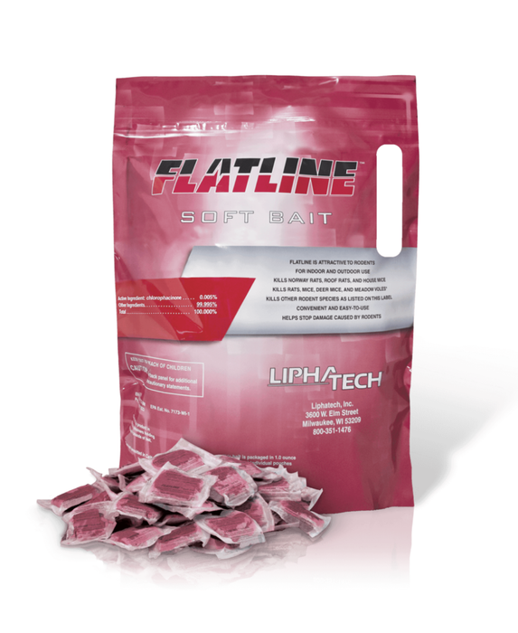 Liphatech Flatline Soft bait Rodenticide