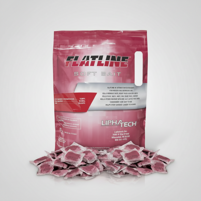 Liphatech Flatline Soft bait Rodenticide