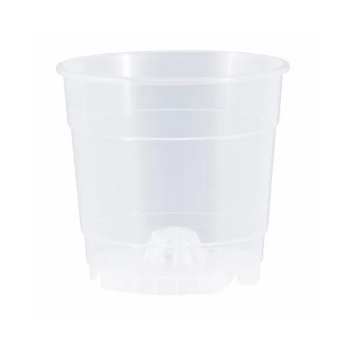 teku plastic plant pots Teku Clear Orchid Pot MCP12