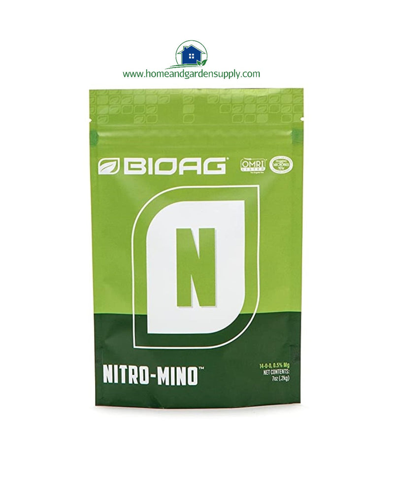 BioAg Nitro-Mino Water Soluble Powder Nitrogen & Amino Acids Fertilizer- OMRI Listed