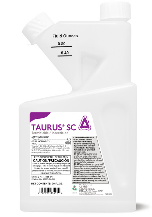 Taurus SC Termiticide/Insecticide